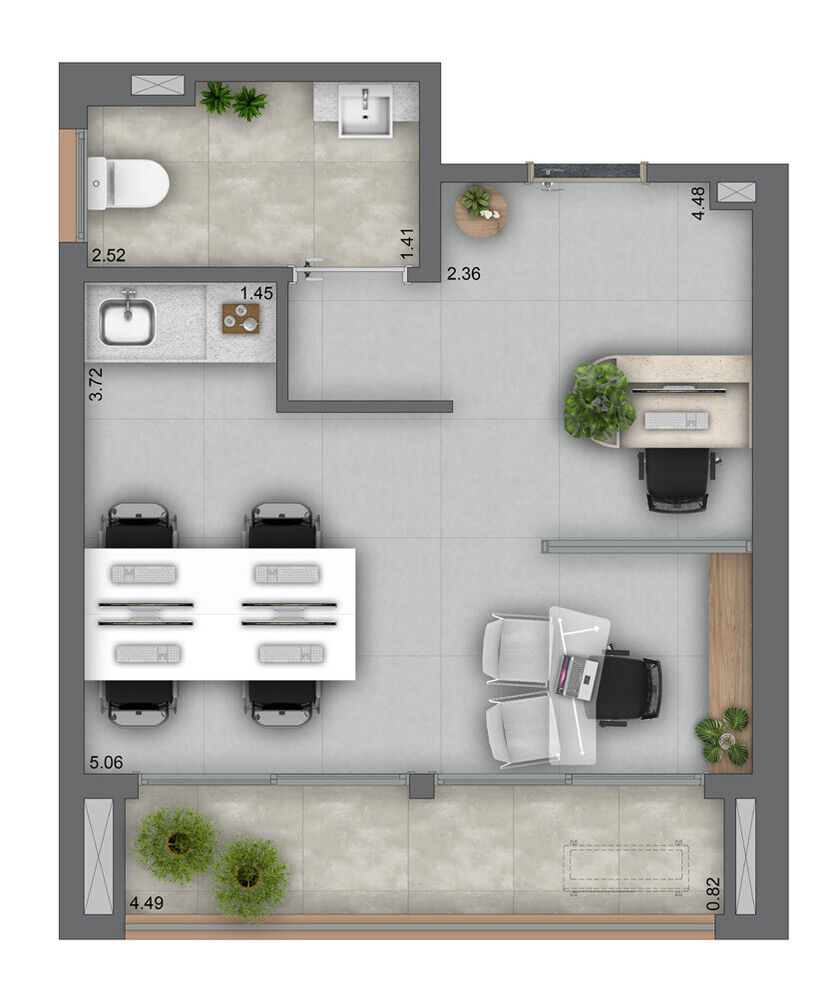 Sala-Conjunto, 25 m² - Foto 3