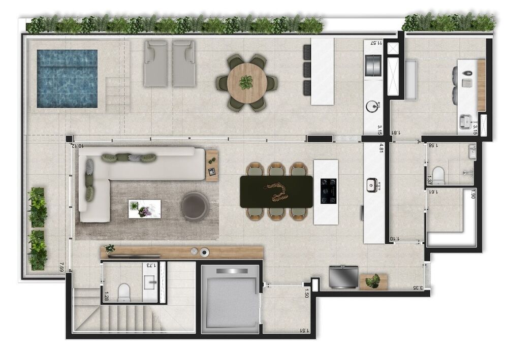 Apartamento, 3 quartos, 167 m² - Foto 5