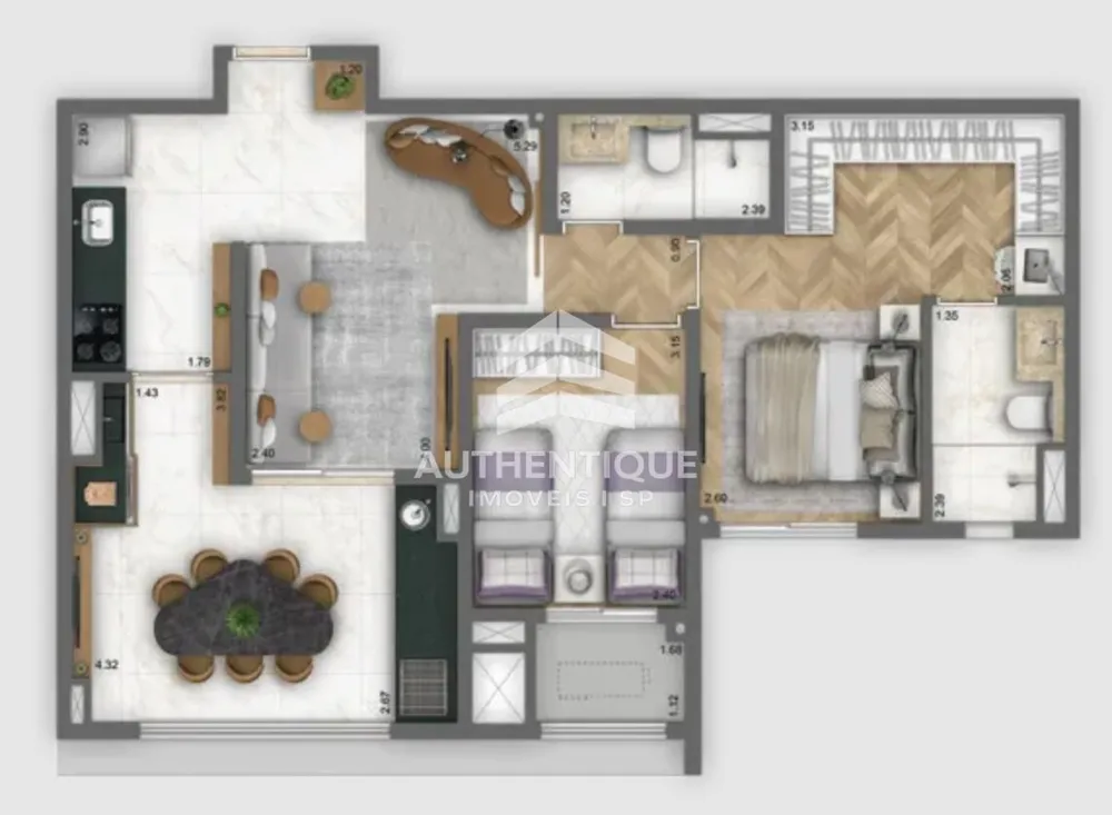 Apartamento, 2 quartos, 71 m² - Foto 13