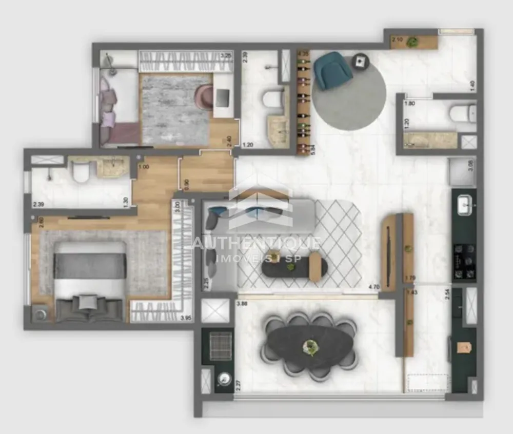 Apartamento, 2 quartos, 71 m² - Foto 14