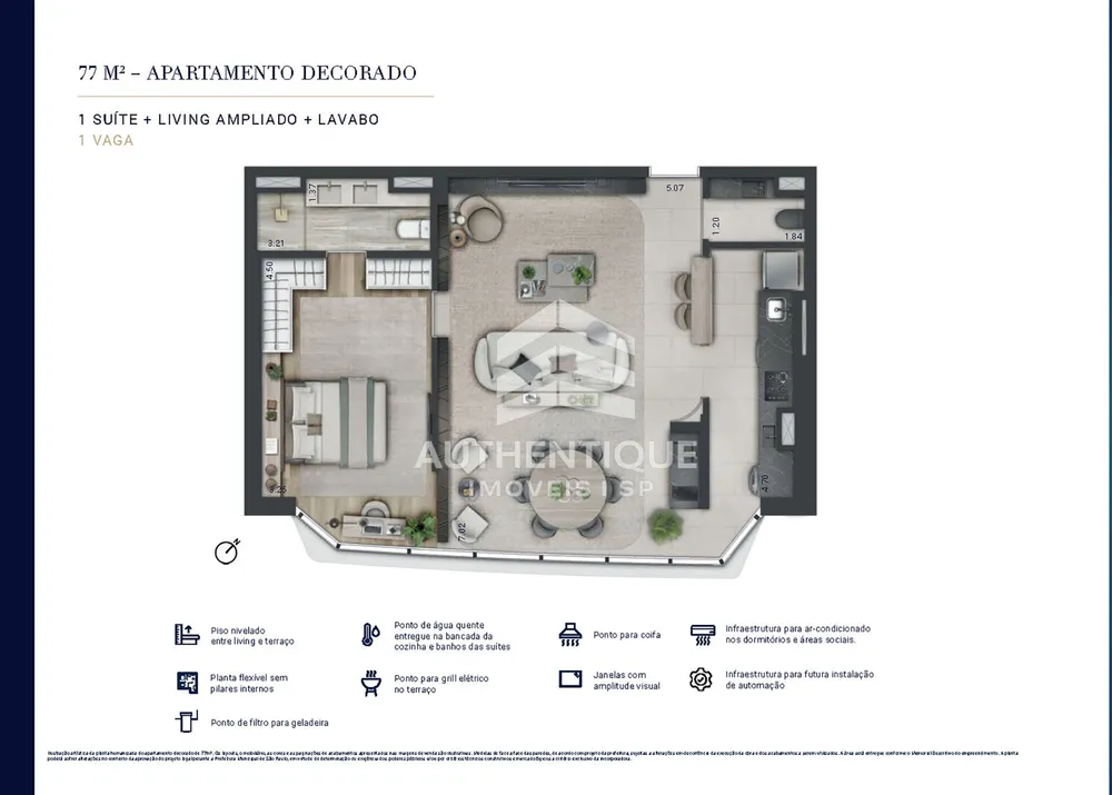 Apartamento, 3 quartos, 129 m² - Foto 7