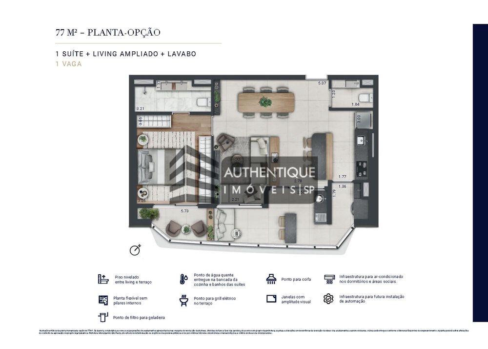 Apartamento, 3 quartos, 129 m² - Foto 4