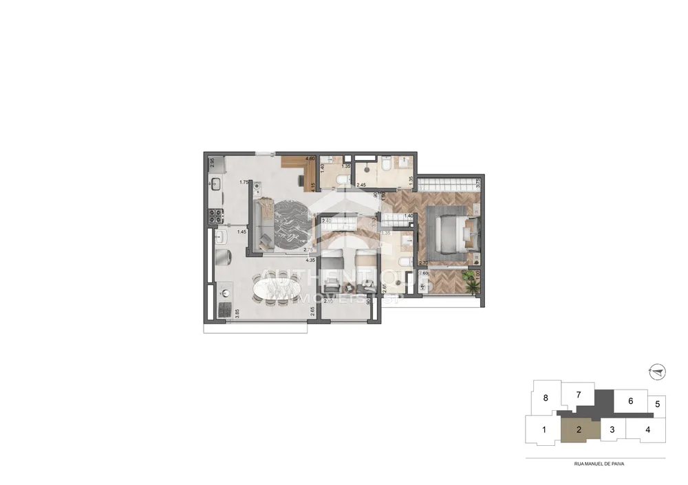 Apartamento, 3 quartos, 87 m² - Foto 12