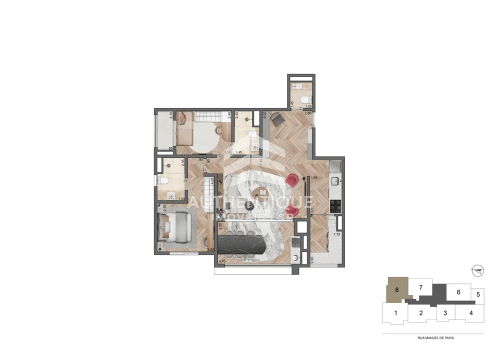 Apartamento, 3 quartos, 87 m² - Foto 13