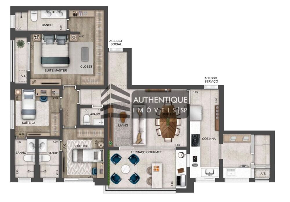 Apartamento, 2 quartos, 70 m² - Foto 10