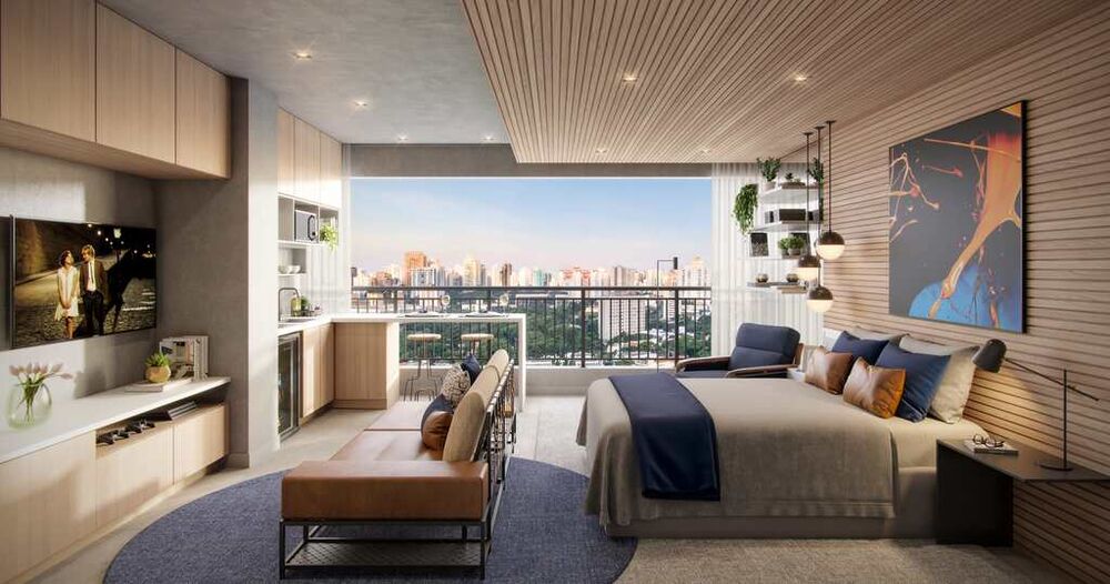 Apartamento, 1 quarto, 30 m² - Foto 1