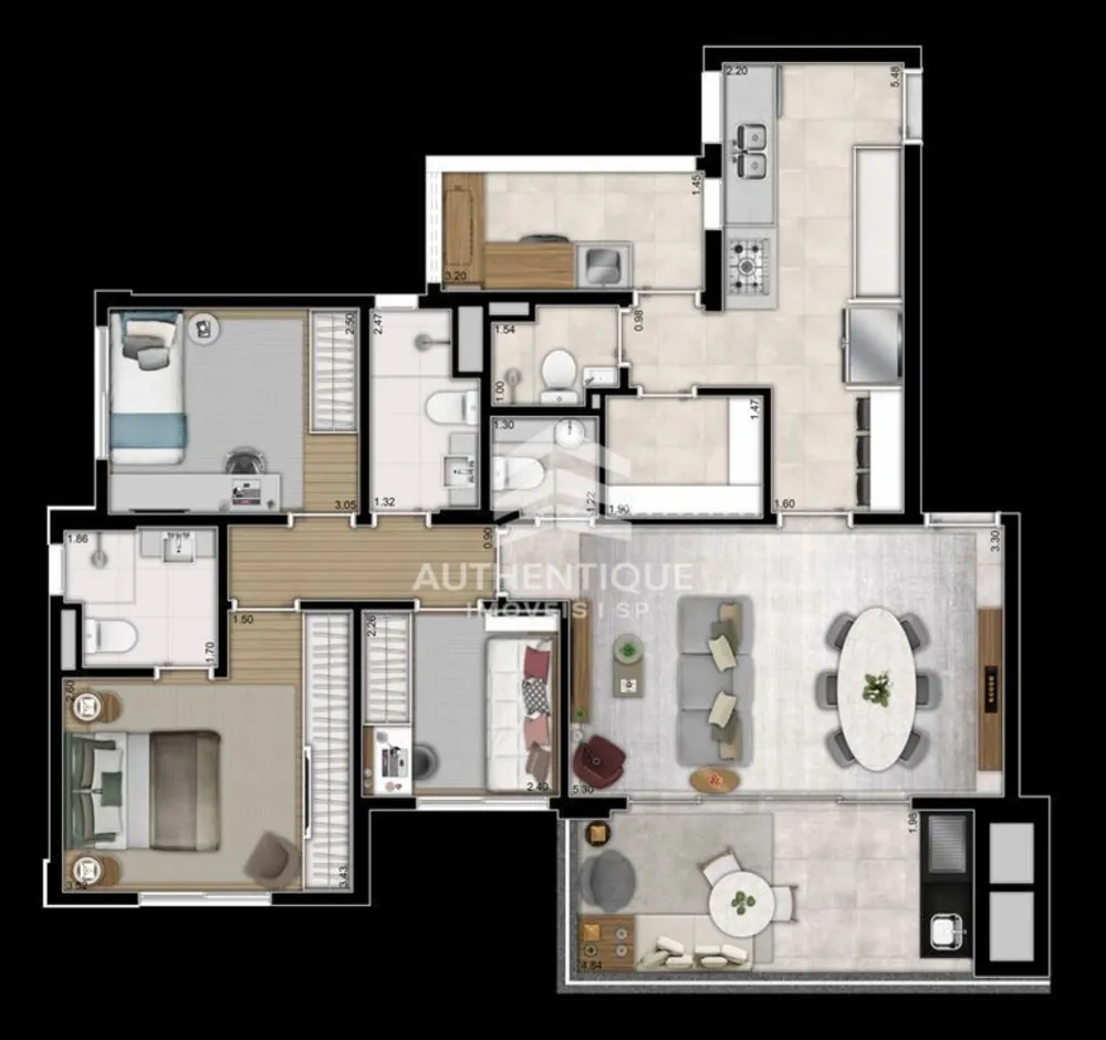 Apartamento, 4 quartos, 129 m² - Foto 15