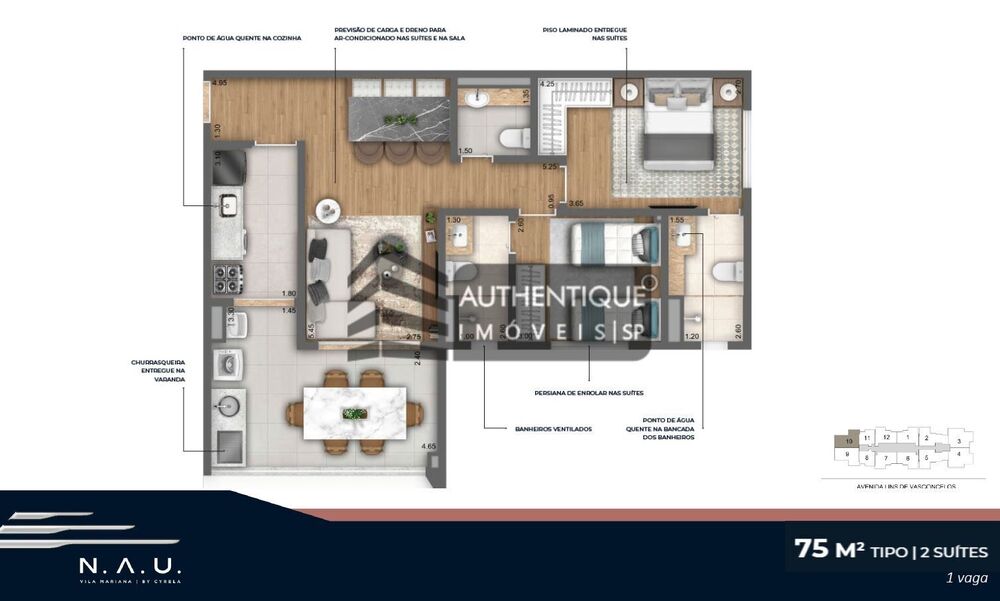 Apartamento, 2 quartos, 65 m² - Foto 30