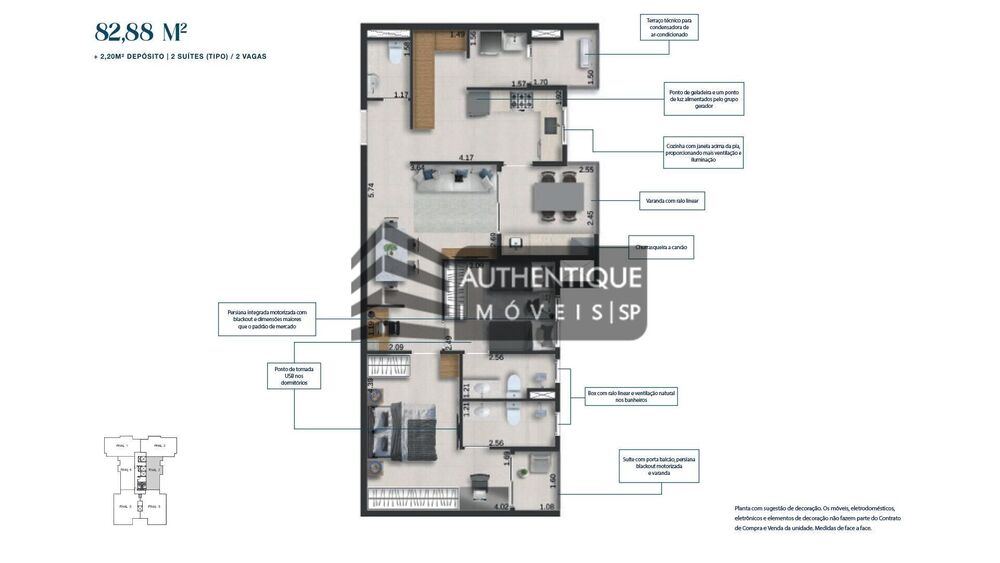 Apartamento, 3 quartos, 129 m² - Foto 36