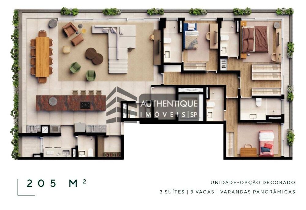 Apartamento, 4 quartos, 205 m² - Foto 6