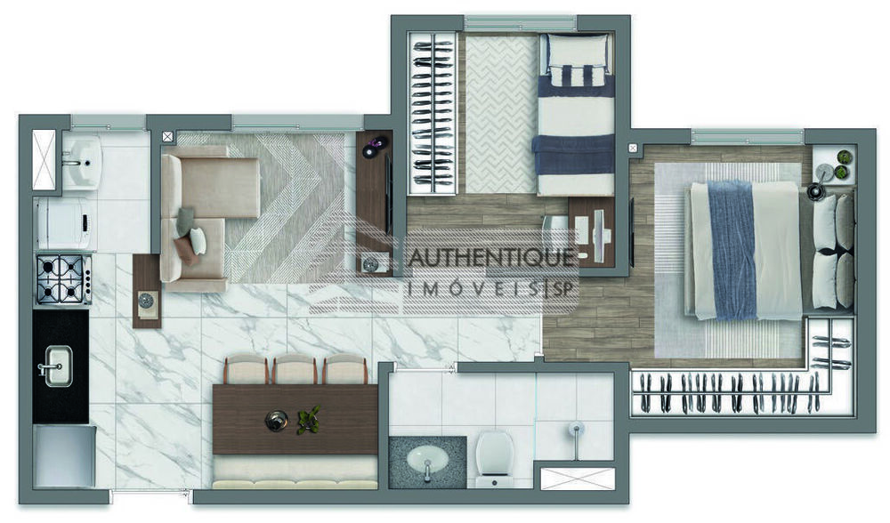 Apartamento à venda com 1 quarto, 29m² - Foto 17