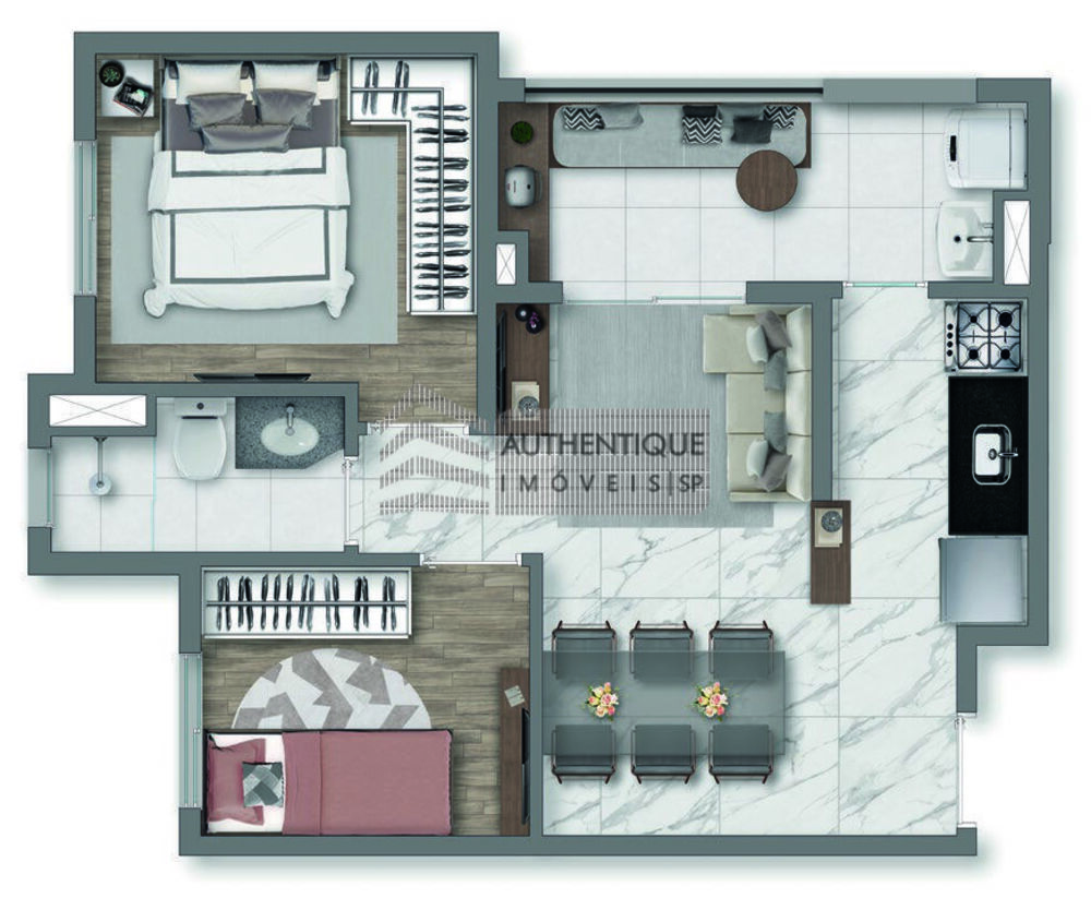 Apartamento à venda com 1 quarto, 29m² - Foto 18