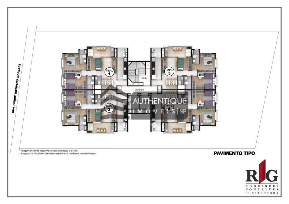 Apartamento, 3 quartos, 83 m² - Foto 1