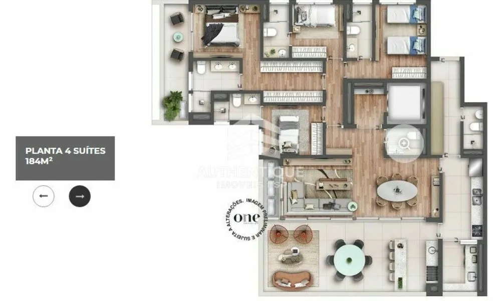 Cobertura, 4 quartos, 340 m² - Foto 2