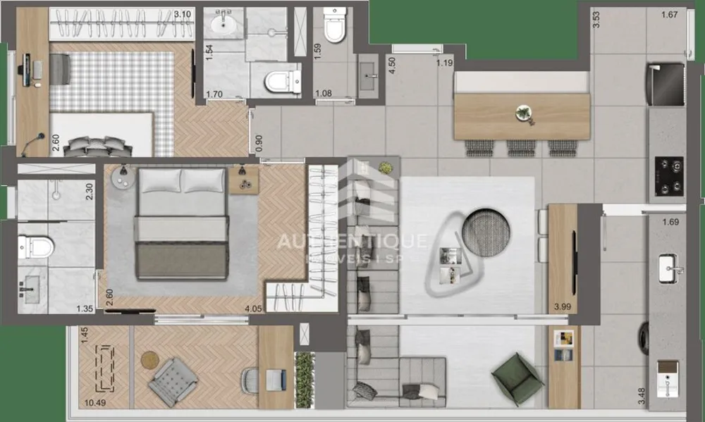 Apartamento, 3 quartos, 147 m² - Foto 15