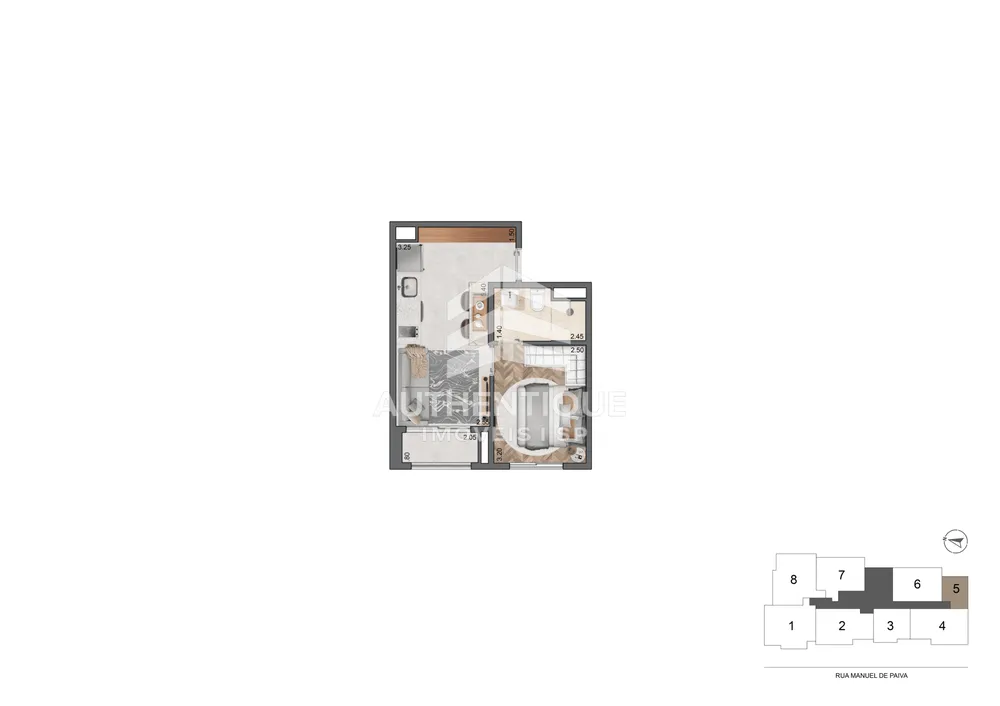 Apartamento, 1 quarto, 32 m² - Foto 15