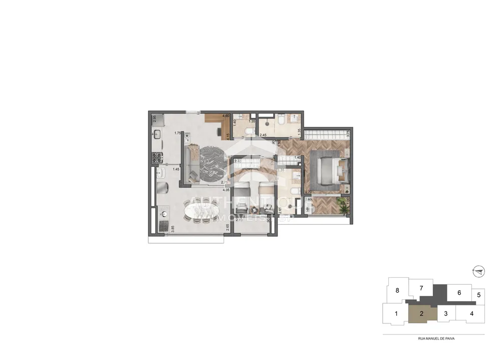 Apartamento, 1 quarto, 32 m² - Foto 17