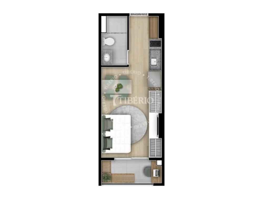 Apartamento, 1 quarto, 30 m² - Foto 8