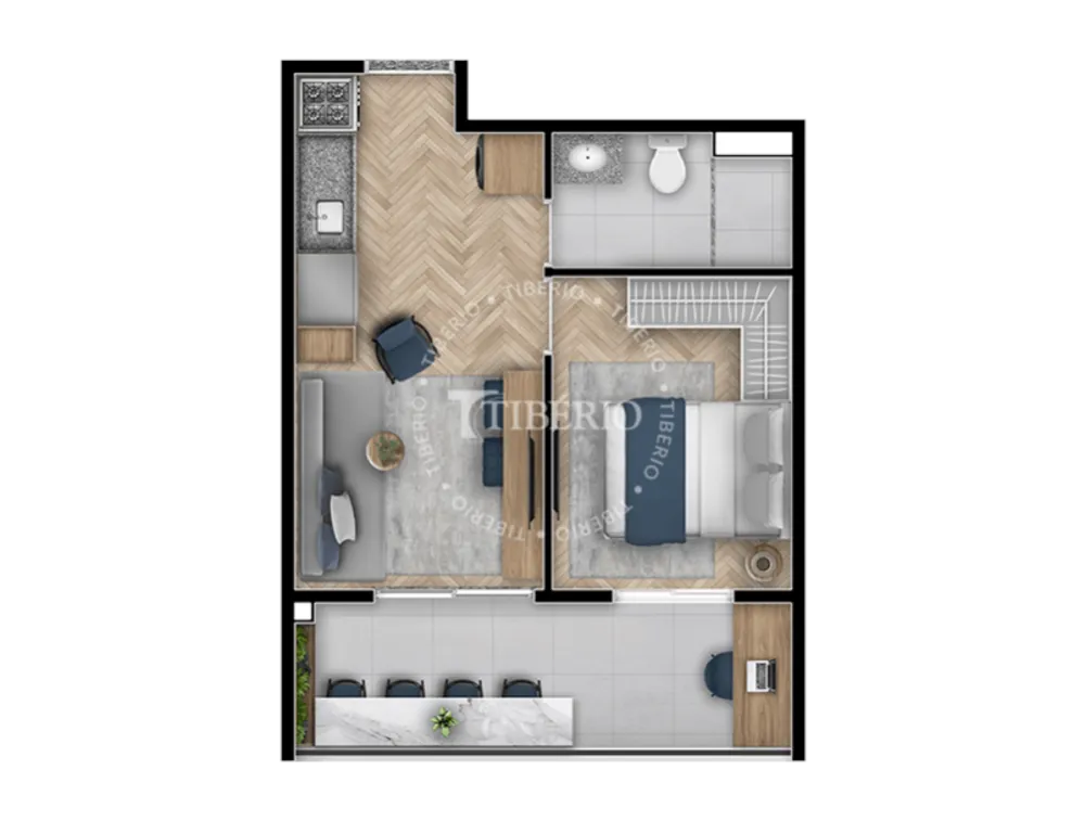Apartamento, 1 quarto, 30 m² - Foto 15