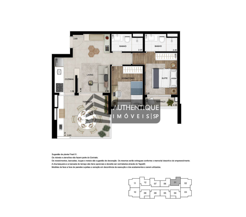 Apartamento, 2 quartos, 54 m² - Foto 29