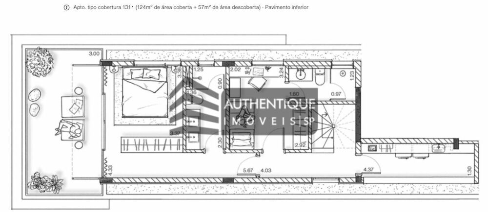 Apartamento, 2 quartos, 107 m² - Foto 1