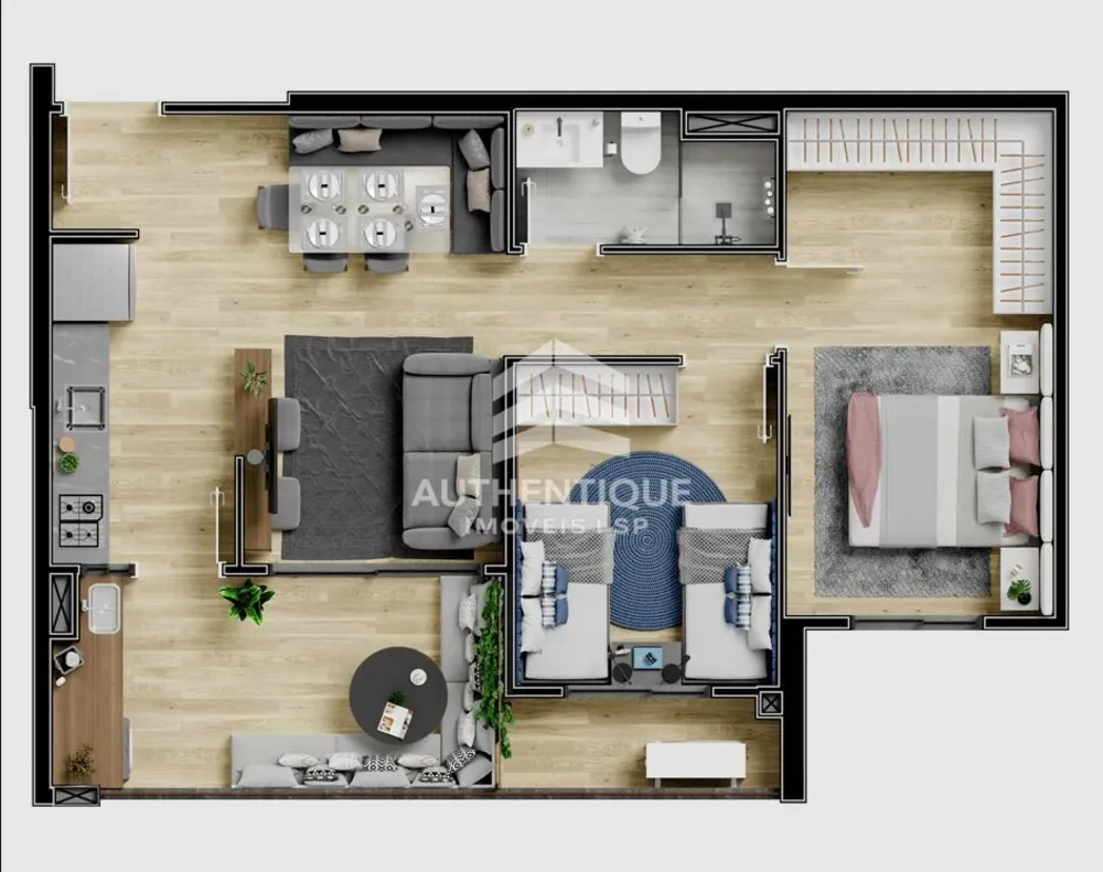 Apartamento, 2 quartos, 57 m² - Foto 25