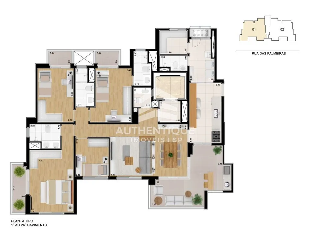 Apartamento, 4 quartos, 153 m² - Foto 16