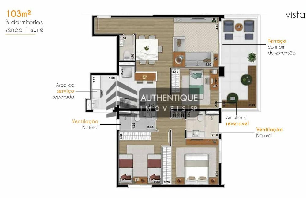 Apartamento, 3 quartos, 213 m² - Foto 9