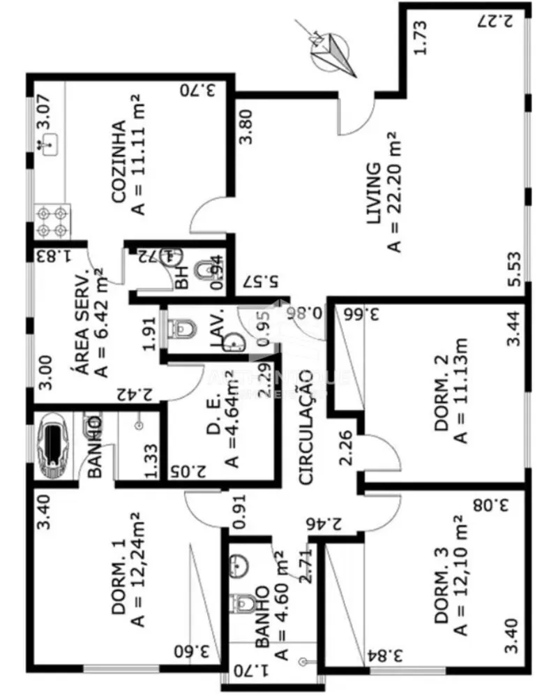 Apartamento, 3 quartos, 115 m² - Foto 24