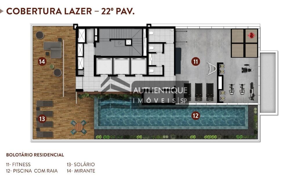 Apartamento, 1 quarto, 25 m² - Foto 2