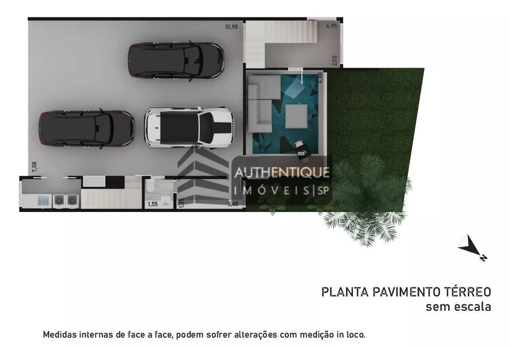 Casa de Condomínio, 4 quartos - Foto 2
