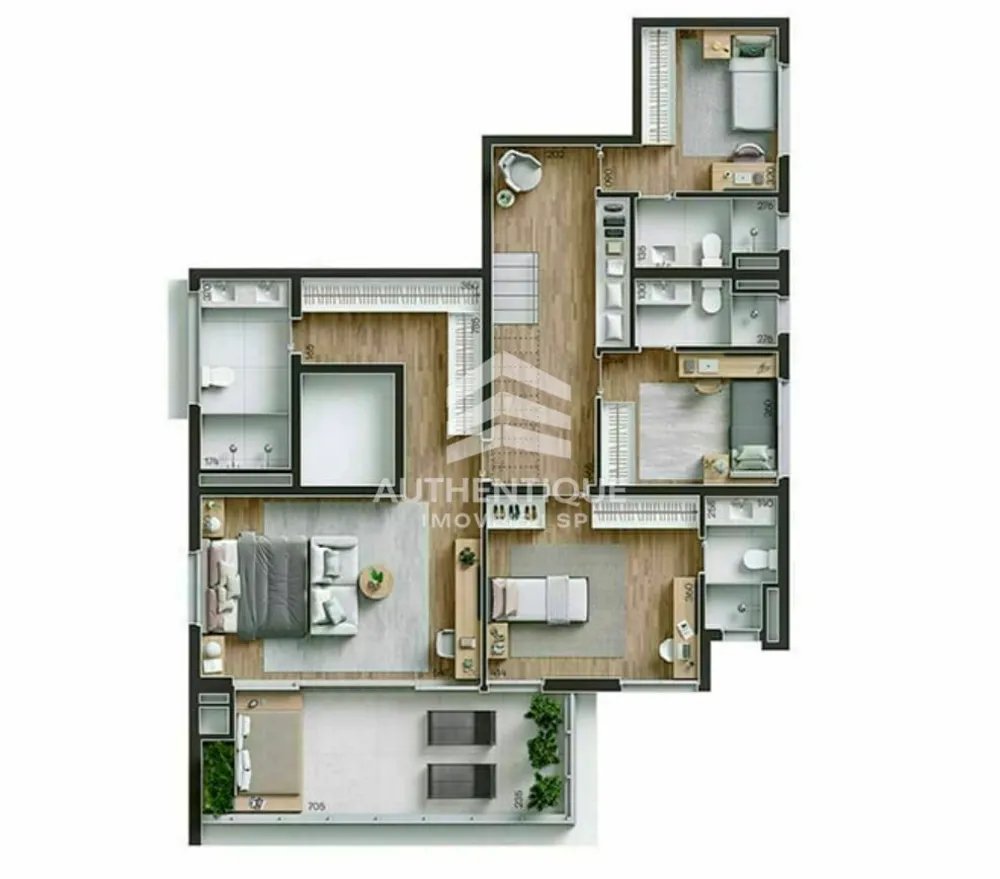 Cobertura, 4 quartos, 265 m² - Foto 6