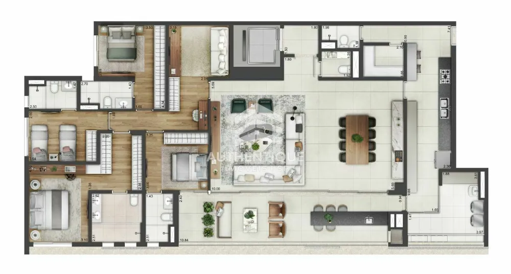 Cobertura, 4 quartos, 452 m² - Foto 27