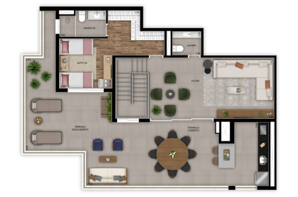 Apartamento, 2 quartos, 79 m² - Foto 8