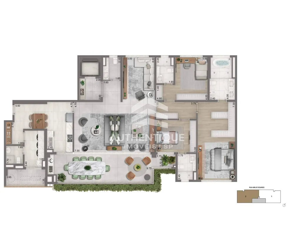 Apartamento, 4 quartos, 232 m² - Foto 8