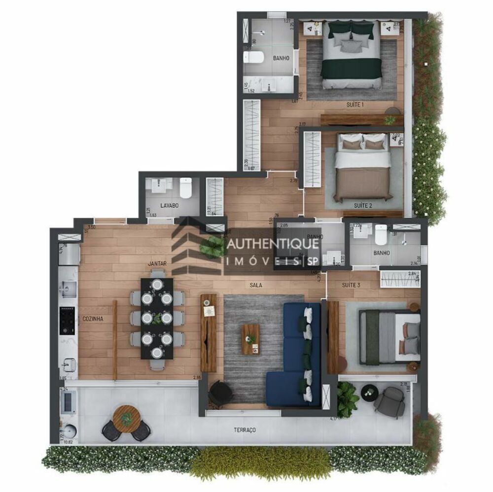 Apartamento, 2 quartos, 110 m² - Foto 22
