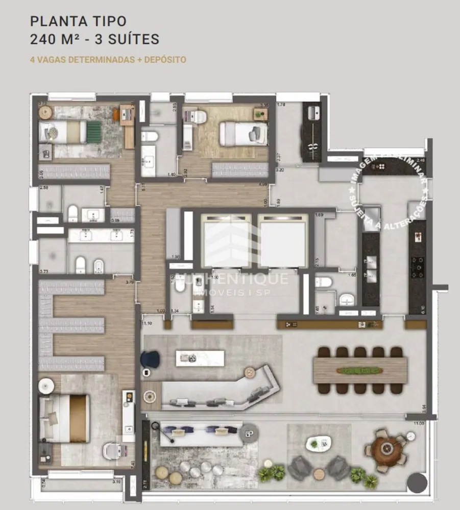 Cobertura, 4 quartos, 579 m² - Foto 14