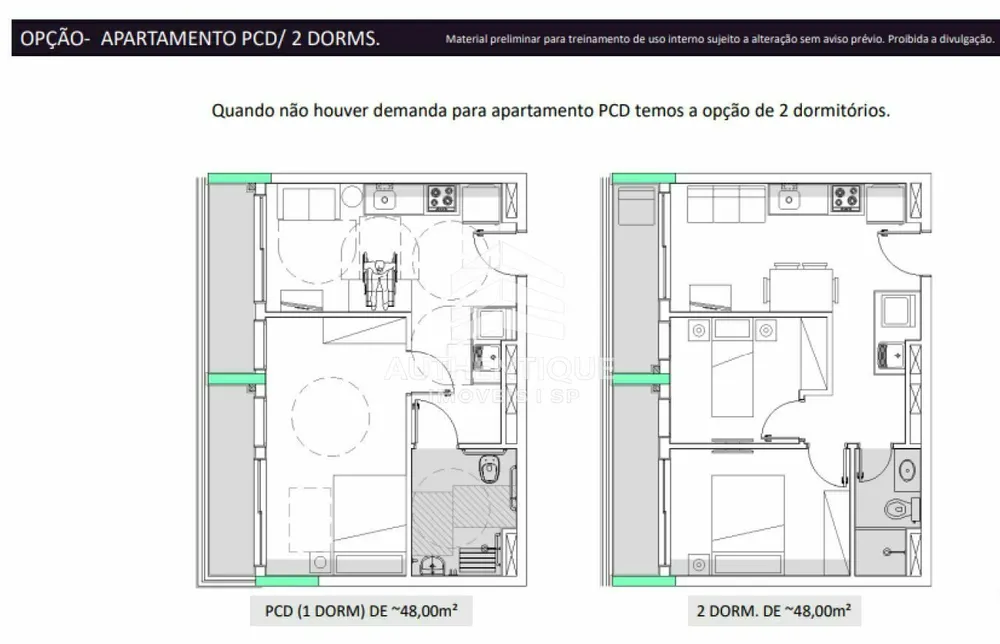 Apartamento, 2 quartos, 48 m² - Foto 10
