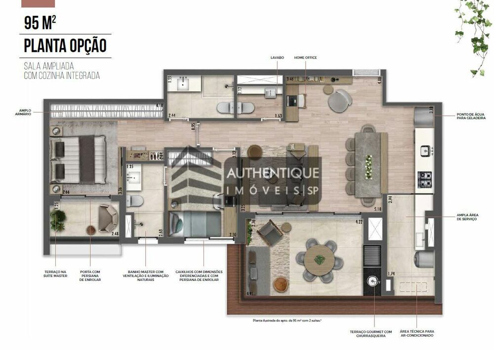 Apartamento, 3 quartos, 141 m² - Foto 4