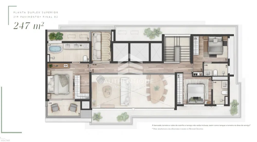Cobertura, 3 quartos, 258 m² - Foto 39