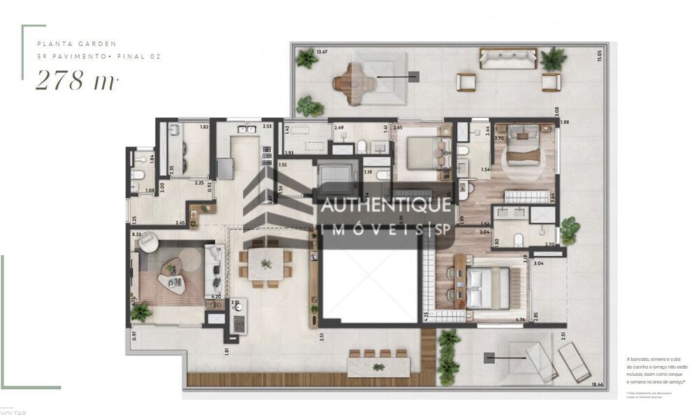 Cobertura, 3 quartos, 258 m² - Foto 30