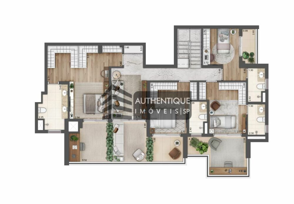 Apartamento à venda com 4 quartos, 144m² - Foto 20