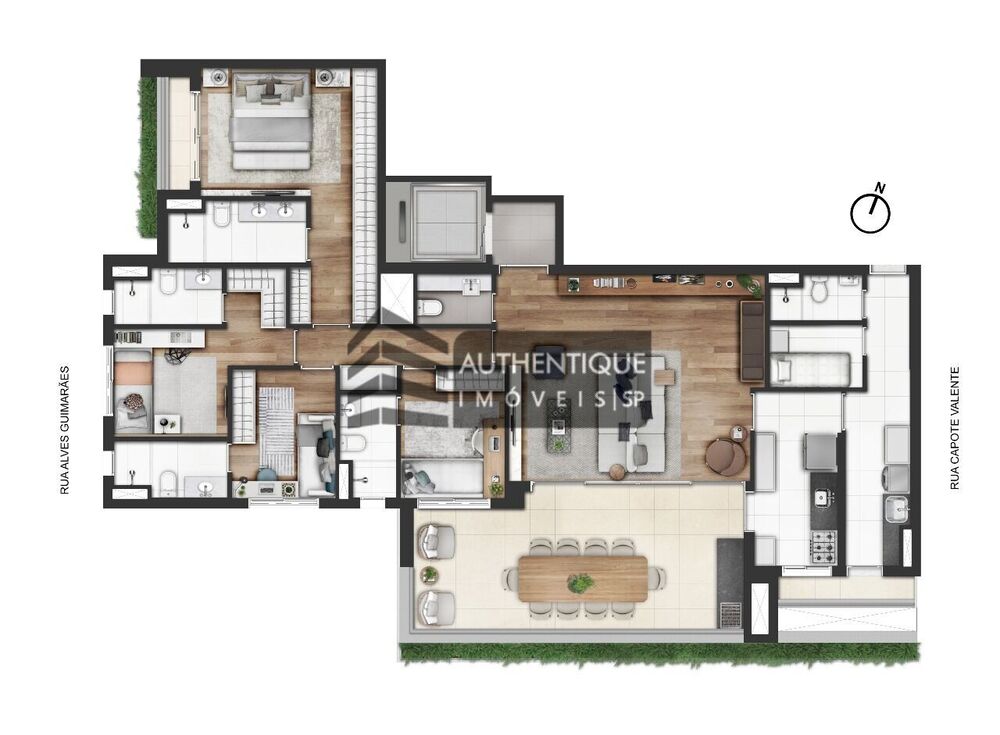 Apartamento, 2 quartos, 127 m² - Foto 9