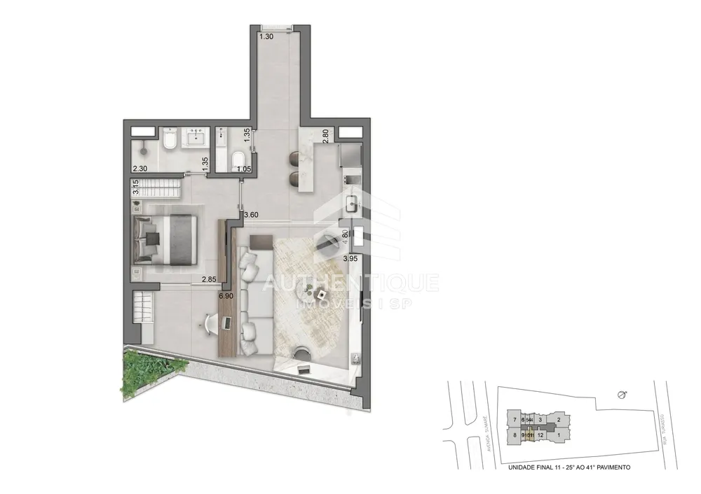 Apartamento, 3 quartos, 132 m² - Foto 7