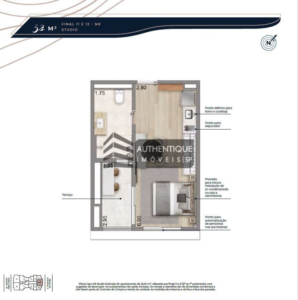 Apartamento, 1 quarto, 46 m² - Foto 18