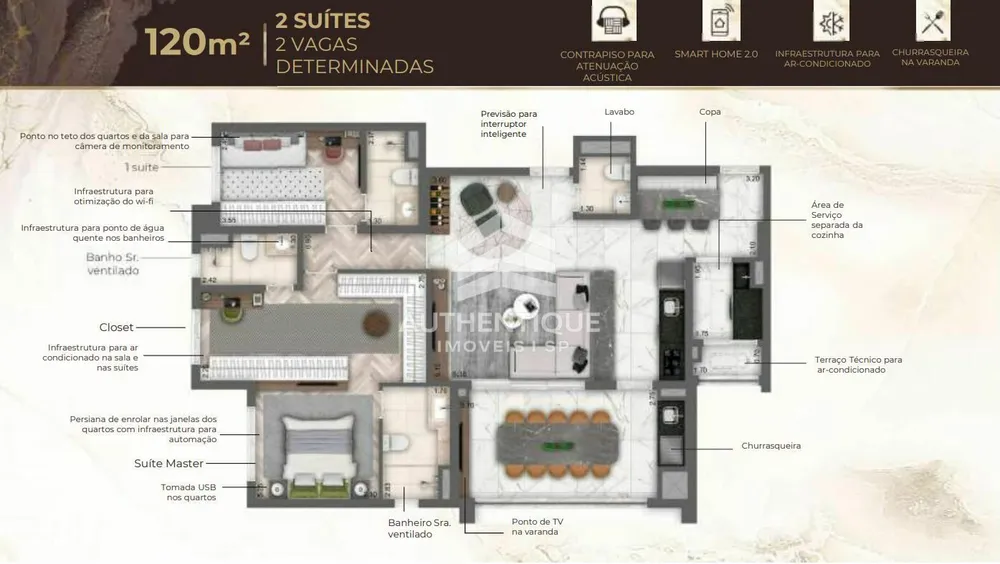 Apartamento, 3 quartos, 145 m² - Foto 14