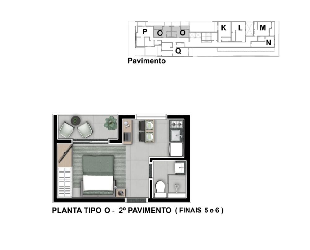 Apartamento, 1 quarto, 33 m² - Foto 26