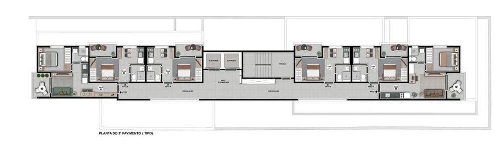 Apartamento, 1 quarto, 33 m² - Foto 19