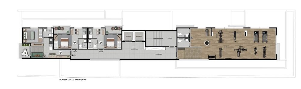 Apartamento, 1 quarto, 33 m² - Foto 16