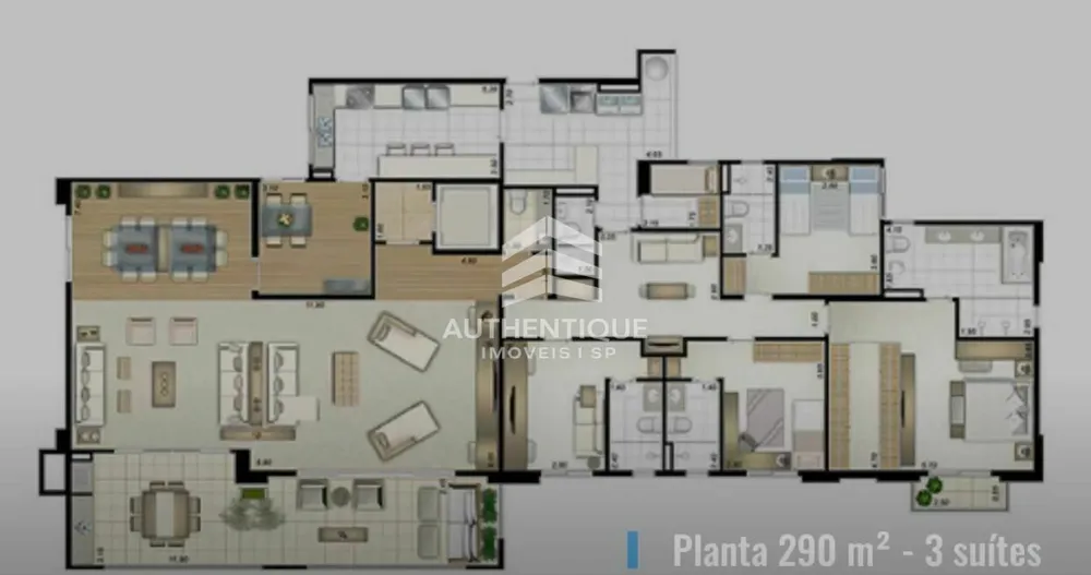 Apartamento, 4 quartos, 293 m² - Foto 15